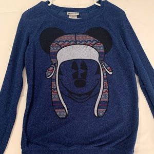 WORN ONCE Disney Parks Mickey Mouse Winter Sweater